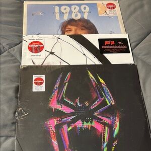 Colorful Spider-Man Vinyl Record